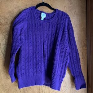 Women’s pull over long sleeve sweater